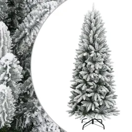 choinka-swiateczna-240-cm-bialo-zielona-z-zawiasami