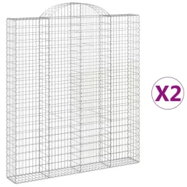 gabion-decorative-fence-200x30x220-240cm-silver
