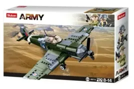 klocki-sluban-wwii-samolot-mysliwiec-290-el-b0712-konstrukcyjne-gratis