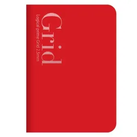 notatnik-b6-kratka-logical-prime-grid-25mm-czerw