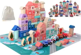 drewniane-klocki-miasto-auta-puzzle-zestaw-115-el