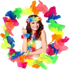 hawajka-naszyjnik-hawajski-kwiaty-panienski-100-cm