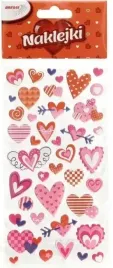 naklejki-z-pianki-serca