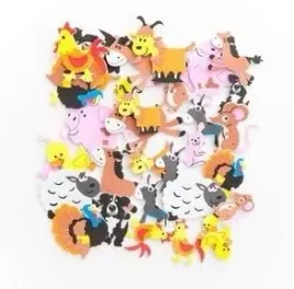 naklejki-z-pianki-z-nadrukiem-farma-96szt