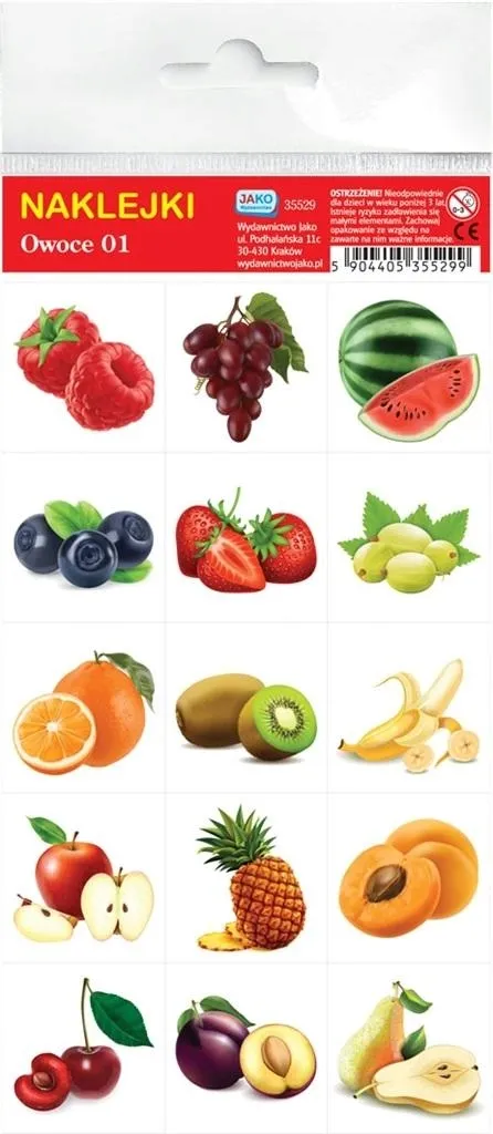 naklejki-owoce