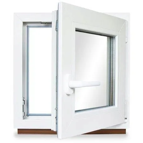 OKNO PCV RU Prawe 700x700 / 70x70 BIAŁE