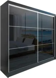 szafa-przesuwna-viva-lacobel-lustro-200-czarna