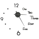 zegar-scienny-3d-100cm-czarny