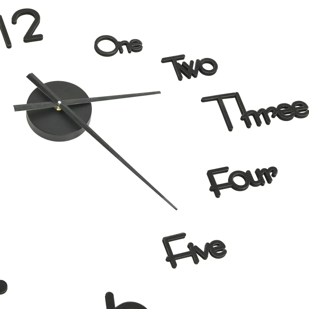 zegar-scienny-3d-100cm-czarny