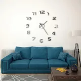 zegar-scienny-3d-diy-srebrny-100cm-stan-nowy
