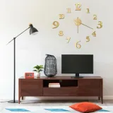 zegar-scienny-3d-zloty-100cm-eva-diy-stan-nowy