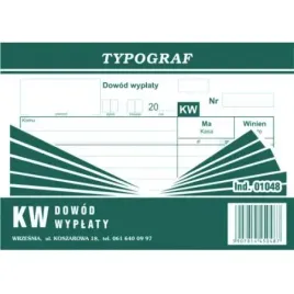 druk-dowod-wyplaty-kw-a6-typograf