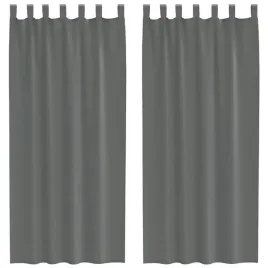 zaslony-woalowe-z-petelkami-2-szt-ciemnoszary-140x225-cm