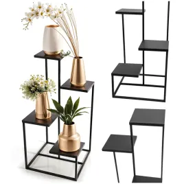 kwietnik-metalowy-loft-stojacy-kwadratowy-4-polki-premium-framado-polska