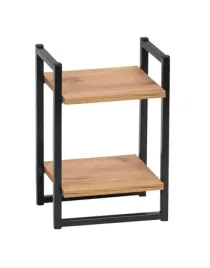 kwietnik-metalowy-loft-stojacy-czarny-40-cm-stojak-2-polki-framado-polska