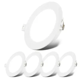 5x-oczka-sufitowe-oprawy-wpuszczane-biale-plaskie-5x6w-barwa-neutralna-12cm