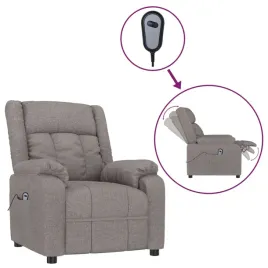elektryczny-fotel-rozkladany-kolor-taupe-obity-tkanina