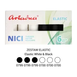 ariadna-nici-szwalnicze-zestaw-elastic-bialo-czarny-artyn-120-180m-x-6-szt