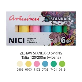 ariadna-nici-szwalnicze-zestaw-standard-spring-talia-120-wiosna-200mx6sztuk