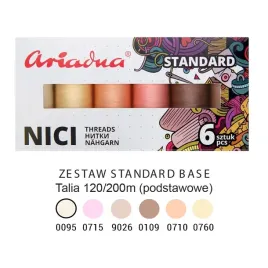 ariadna-nici-szwalnicze-zestaw-standard-nude-talia-120-200m-x-6-szt