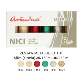 ariadna-nici-szwalnicze-metalizowane-silva-30-40-zestaw-earth-2x150m-4x250m