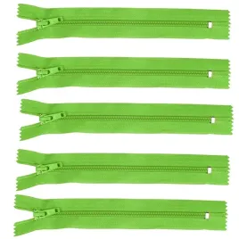 zamek-blyskawiczny-nierozdzielczy-auto-lock-16cm-536-zielony-5-szt