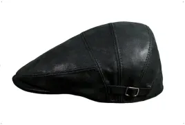 kaszkiet-skorzany-klasyczny-ze-skory-drapanej-czarny-krek-witleather
