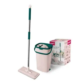 mop-plaski-york-wyciskany-z-wiadrem-dwukomorowym-handy