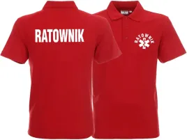 koszulka-polo-meska-ratownik-czerwona