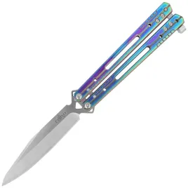 noz-nierdzewny-motylkowy-third-decor-habitat-balisong-rainbow-titanium