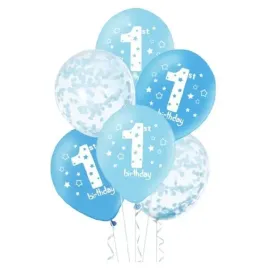 balony-na-roczek-niebieskie-6-sztuk-400815