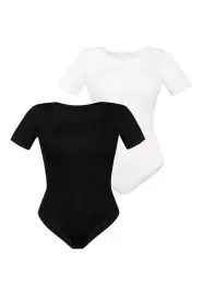 2-pack-body-damskie-z-krotkim-rekawem-shirty-czarne-biale