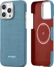 pitaka-woven-ultra-slim-case-etui-iphone-16-pro-wlokno-aramidowe-niebieski