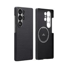 pitaka-ultra-slim-case-etui-do-samsung-s25-ultra-czarne-wlokno-aramidowe