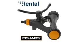 fiskars-zraszacz-dookolny-metalowy-na-kolkach-nowy-gwarancja