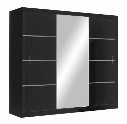 system-bialy-vista-szafa-czarny-kolor-frontow-czarny