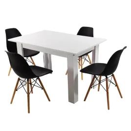 zestaw-stol-modern-120-bialy-i-4-krzesla-milano-czarne