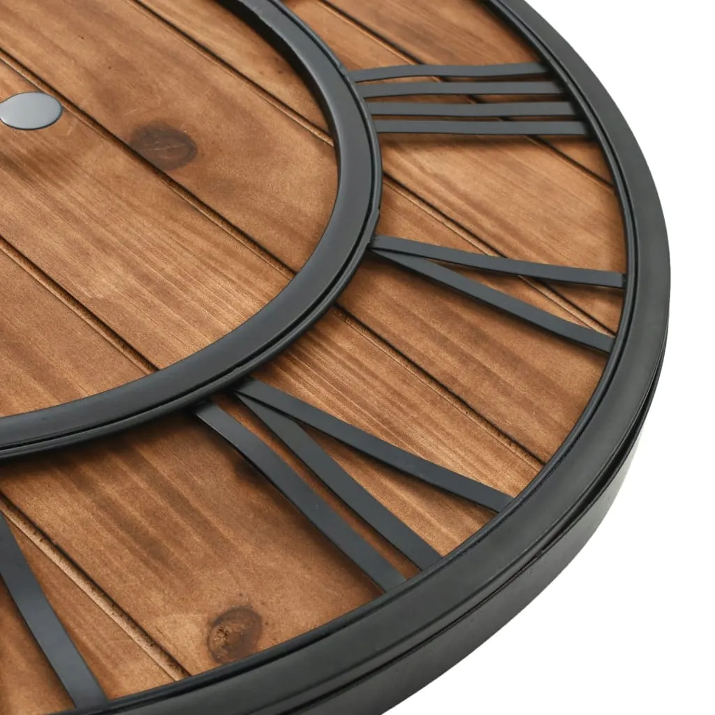 zegar-scienny-retro-60-cm-brazowo-czarny-stan-nowy