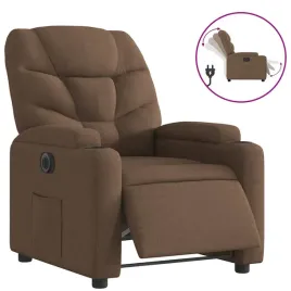elektryczny-fotel-rozkladany-brazowy-obity-tkanina