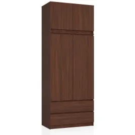 szafa-z-nadstawka-s-90cm-2-drzwi-2-szuflady-wenge