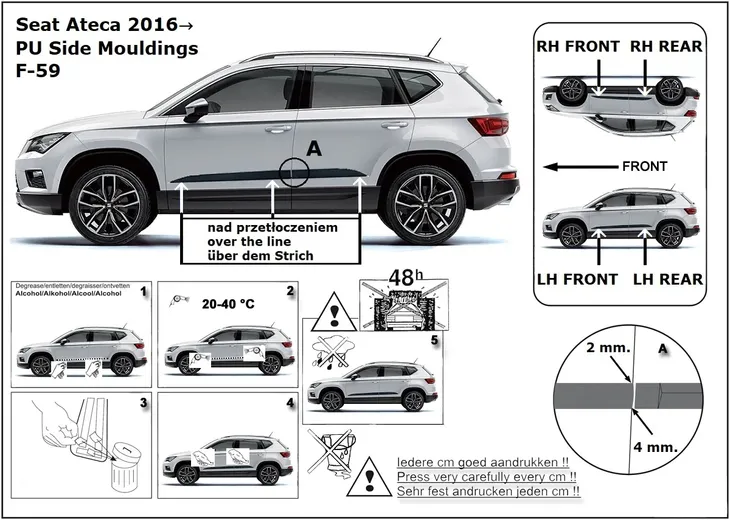 listwy-boczne-drzwi-seat-ateca-2016-waga-z-opakowaniem-2-kg-stan-nowy