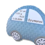 poduszka-samochod-auto-metryczka-narodziny-chlopca-plec-chlopcy-dziewczynki
