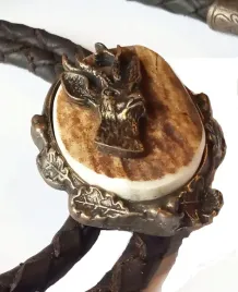 krawatnik-mysliwski-z-poroza-koziol-bolo