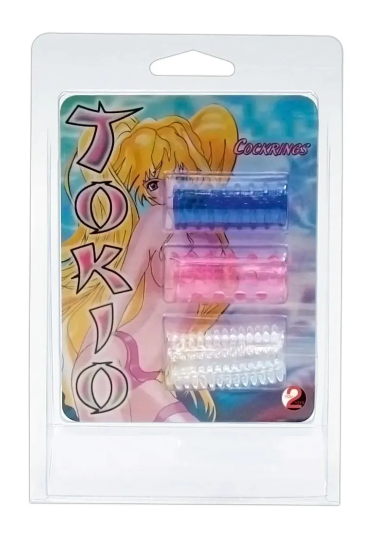 you2toys-tokio-sleeves-zestaw-stymulujacych-nakladek-na-penisa-3-szt-stan-nowy