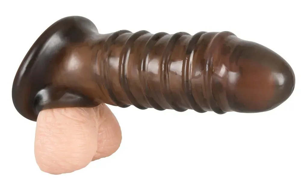you2toys-rebel-dick-nakladka-prazkowana-na-penisa-czarna-stan-nowy