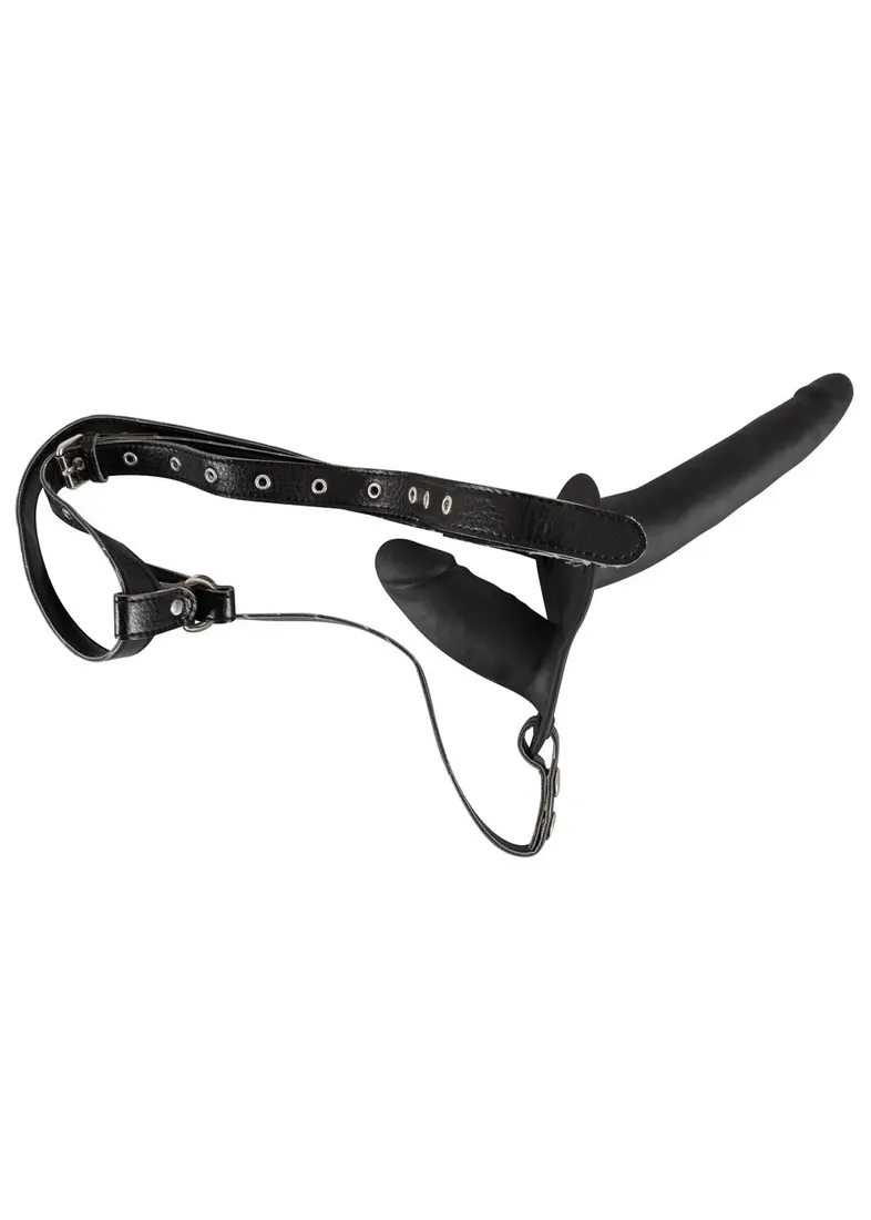 double-strap-on-dwustronny-czarny-stan-nowy