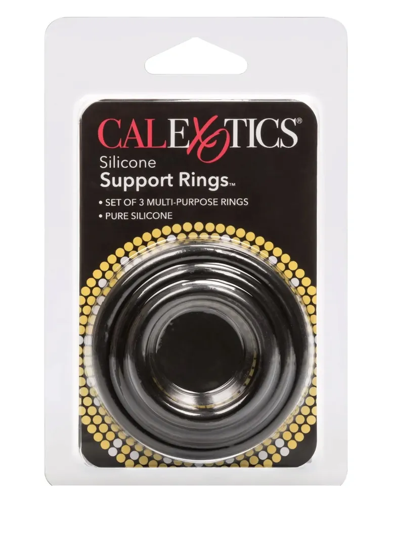 calexotics-silicone-support-rings-black-zestaw-pierscieni-erekcyjnych-stan-nowy