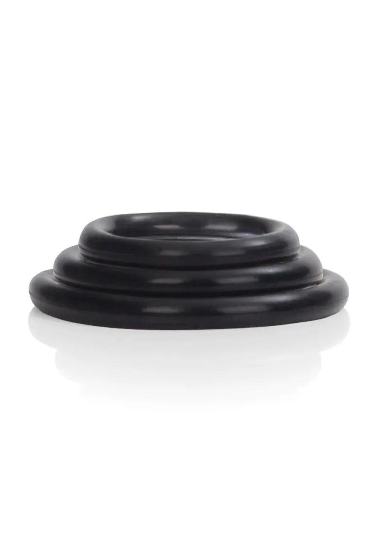 calexotics-silicone-support-rings-black-zestaw-pierscieni-erekcyjnych-stan-nowy