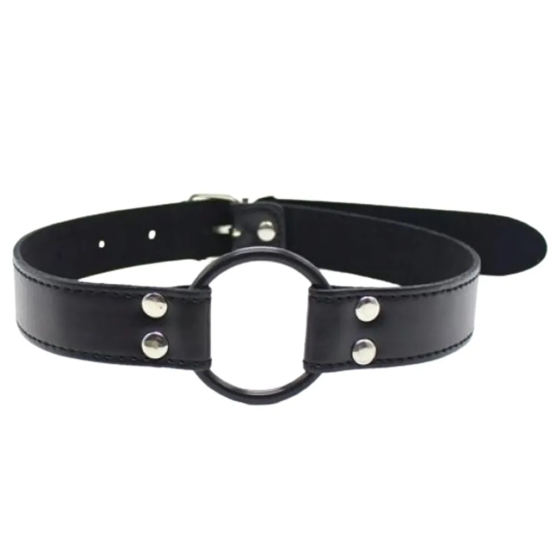 skorzany-pasek-easy-belt-ring-gag-z-regulacja-i-kneblem-w-ksztalcie-piers-kolor-czarny