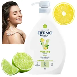 wloski-zel-pod-prysznic-do-ciala-dermomed-limonka-z-pompka-1000-ml